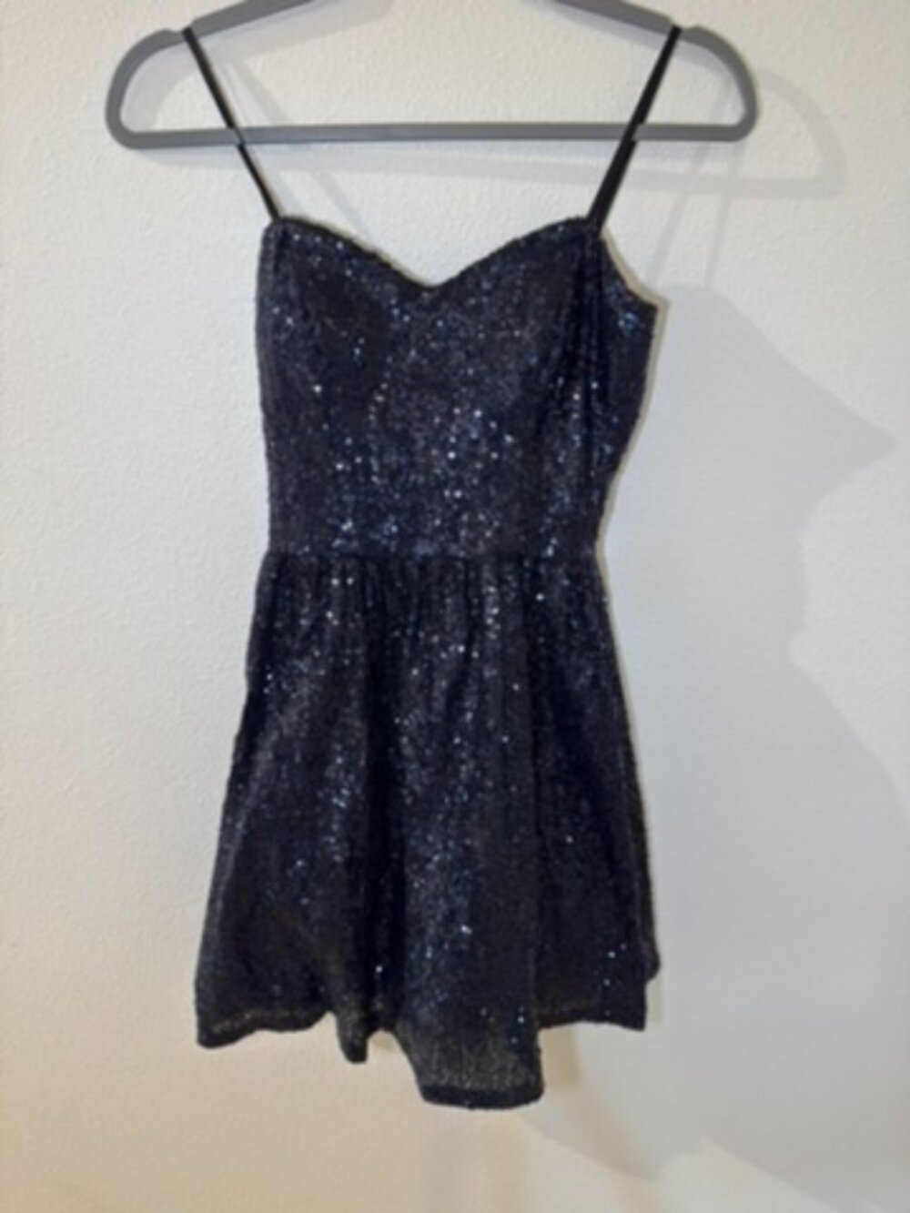 * B. Darlin Sequined Sweetheart Cocktail Party Dress (Size 5/6)